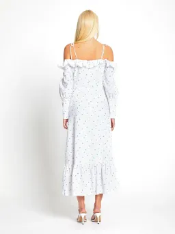 Alice McCall Limonata Midi Dress Porcelain Size 10 for rent on The Volte - image 4