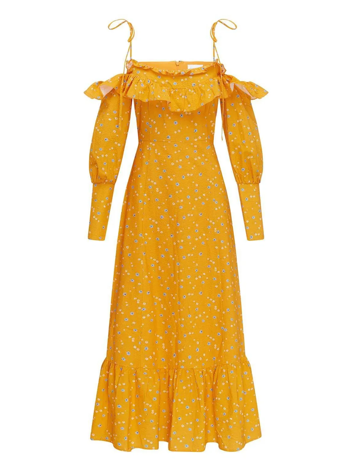 Alice McCall Limonata Midi Dress Apricot Size 8  - Image 3