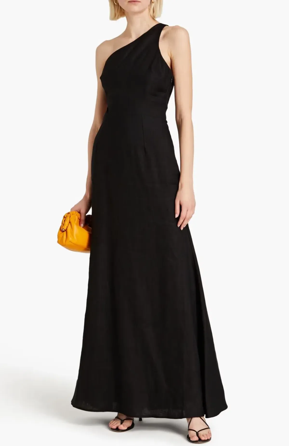 Rachel Gilbert Byron Maxi Dress in Black Size 8 - Image 1
