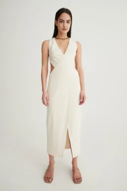 Hansen & Gretel Zenith Dress Sand Size 6 for rent on The Volte - image 1