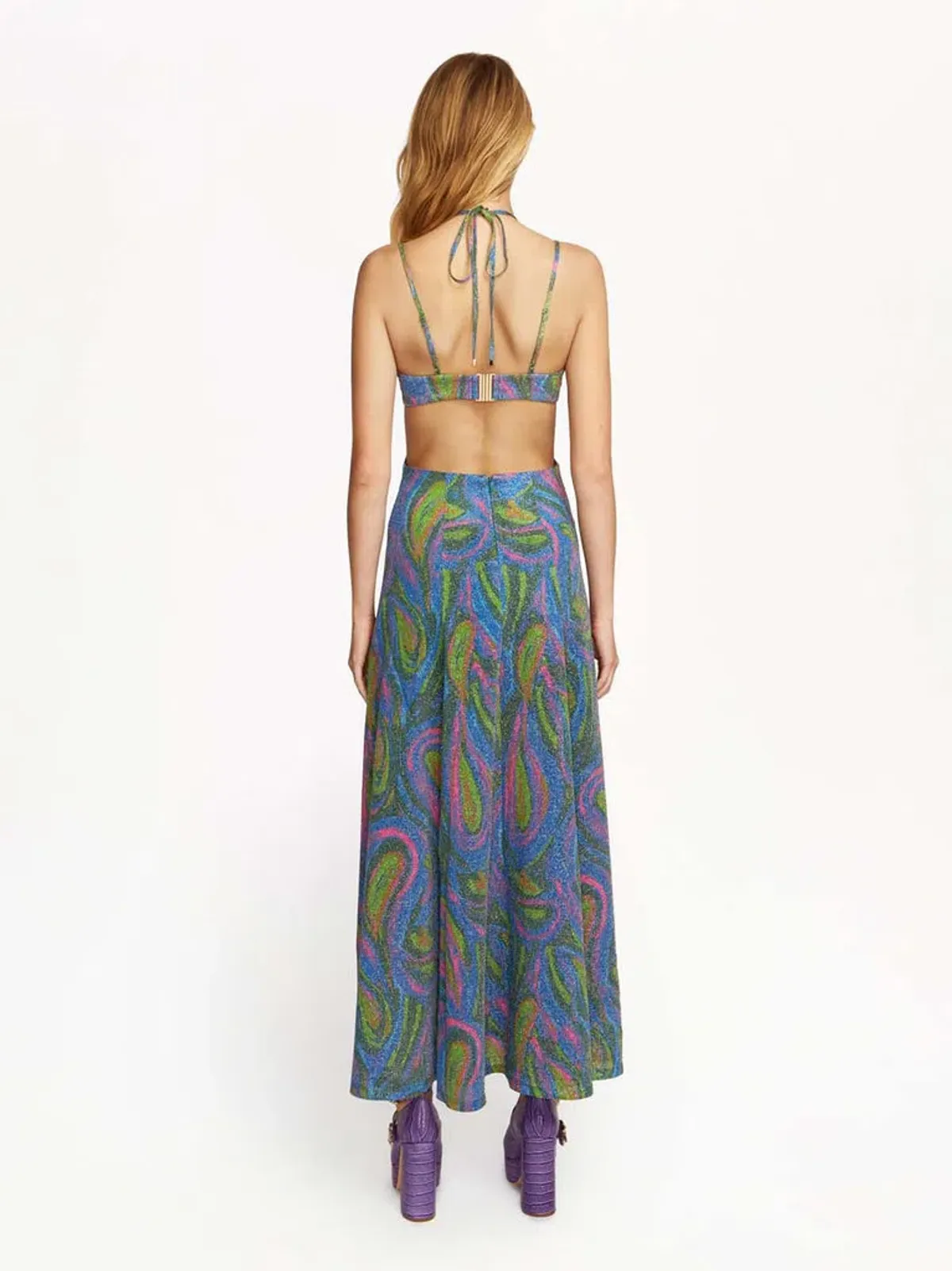 Alice McCall Swan Lake Midi Dress Print Size 8 - Image 1