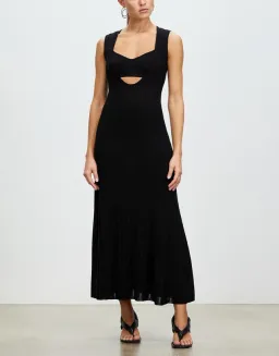 Hansen & Gretel Zanita Dress Black Size 8 for rent on The Volte - image 1