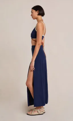 Bec & Bridge Enzo Knit Twist Top and Knit Skirt Set Ink Size 8 for rent on The Volte - image 2