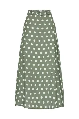 Faithful The Brand Idrisy Top and Devon Midi Skirt Set - Emelda Dot Print  for rent on The Volte - image 2