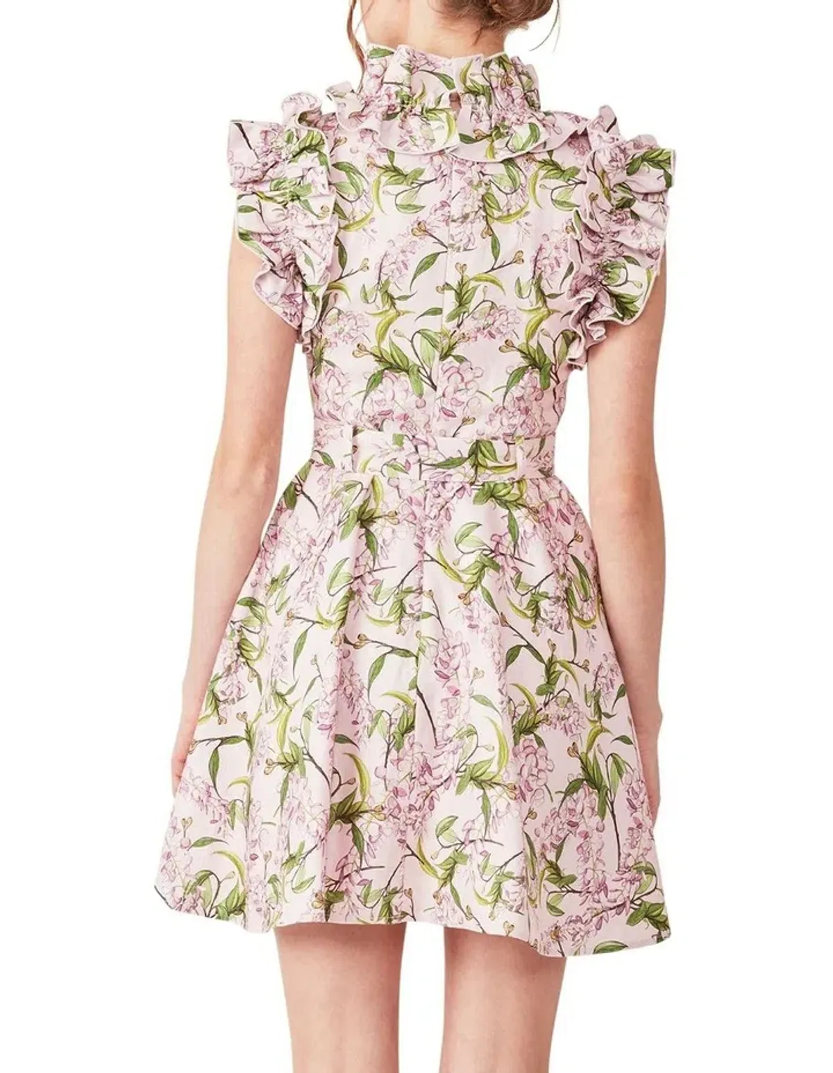Torannce Sedgwick Mini Dress Floral Size 6 - Image 3