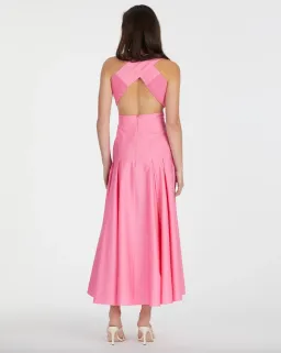 Camilla and Marc Vanderlin Maxi Dress Pink Size 6 for rent on The Volte - image 2