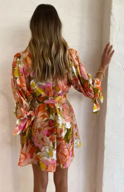 Acler Hendrix Dress Print Size 6 for rent on The Volte - image 7