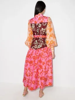 Alemais Luis Dress Print Size 6 for rent on The Volte - image 2