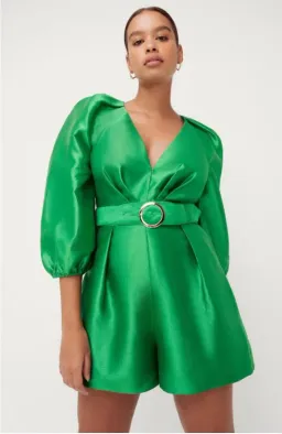Sheike Enchanted Playsuit Green Size 6 for rent on The Volte - image 1