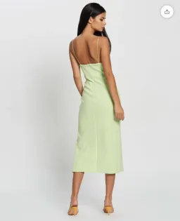 Bec and Bridge Clover Midi Dress Green Size 6 for rent on The Volte - image 2