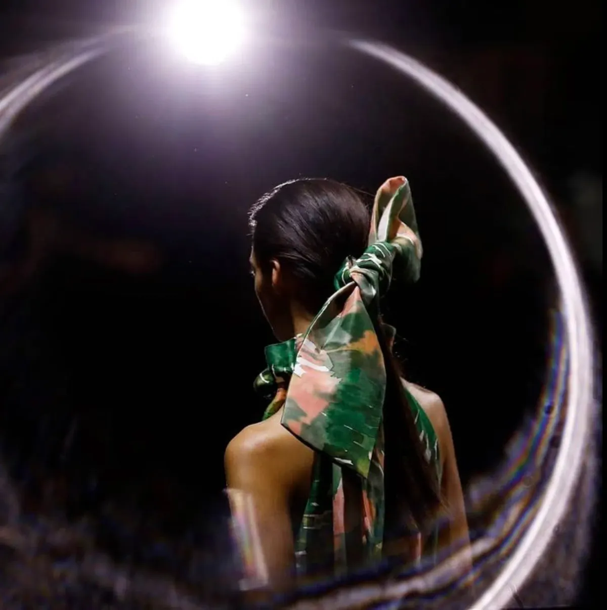 Ginger & Smart Aquarelle Gown Print Size 8 - Image 4