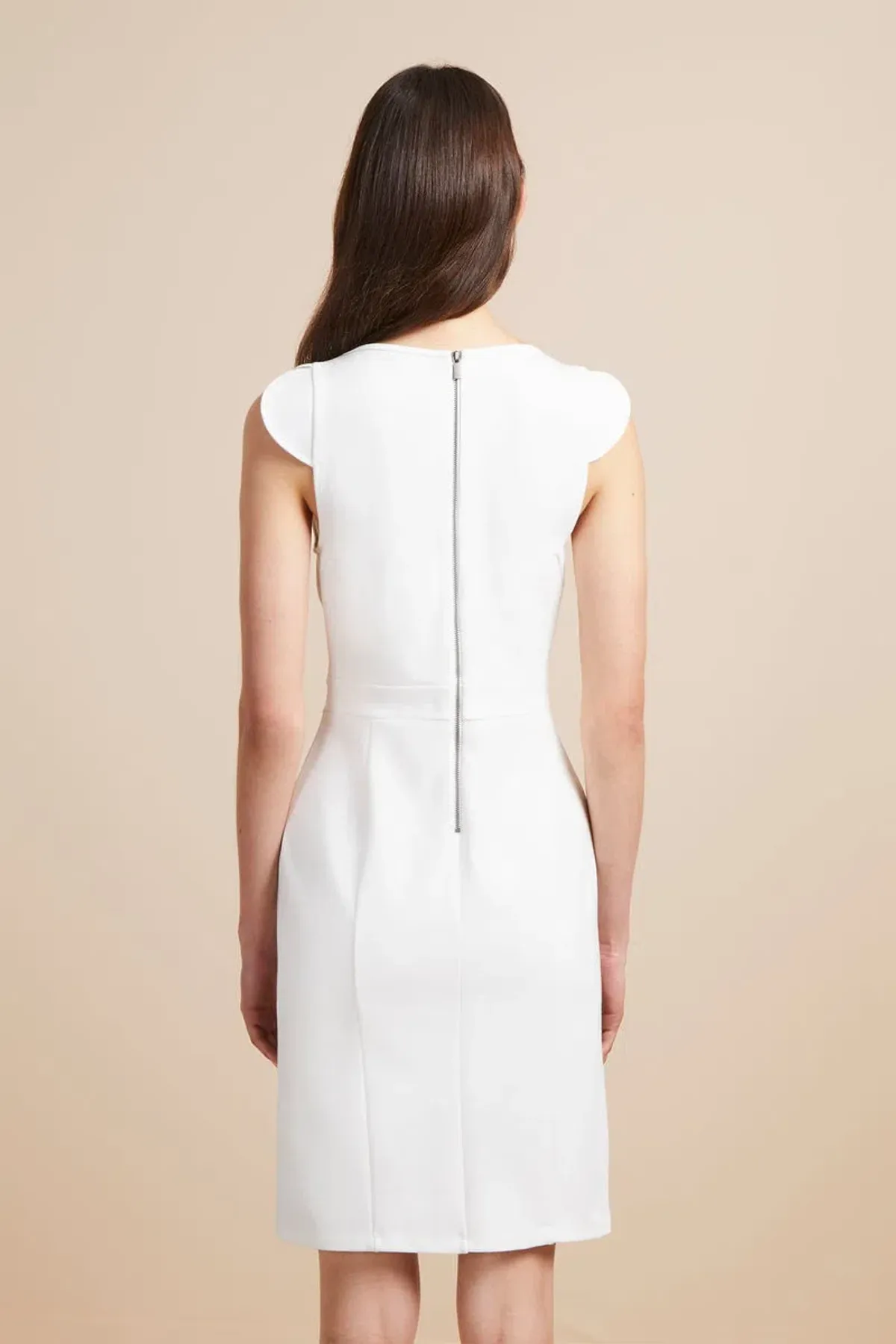 French Connection Lulu Lolo Stretch Bodycon Dress Size 8 - Image 3