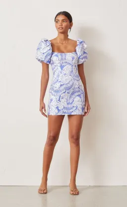 Bec and Bridge Banana Leaf Dress Print Size 8 for rent on The Volte - image 3