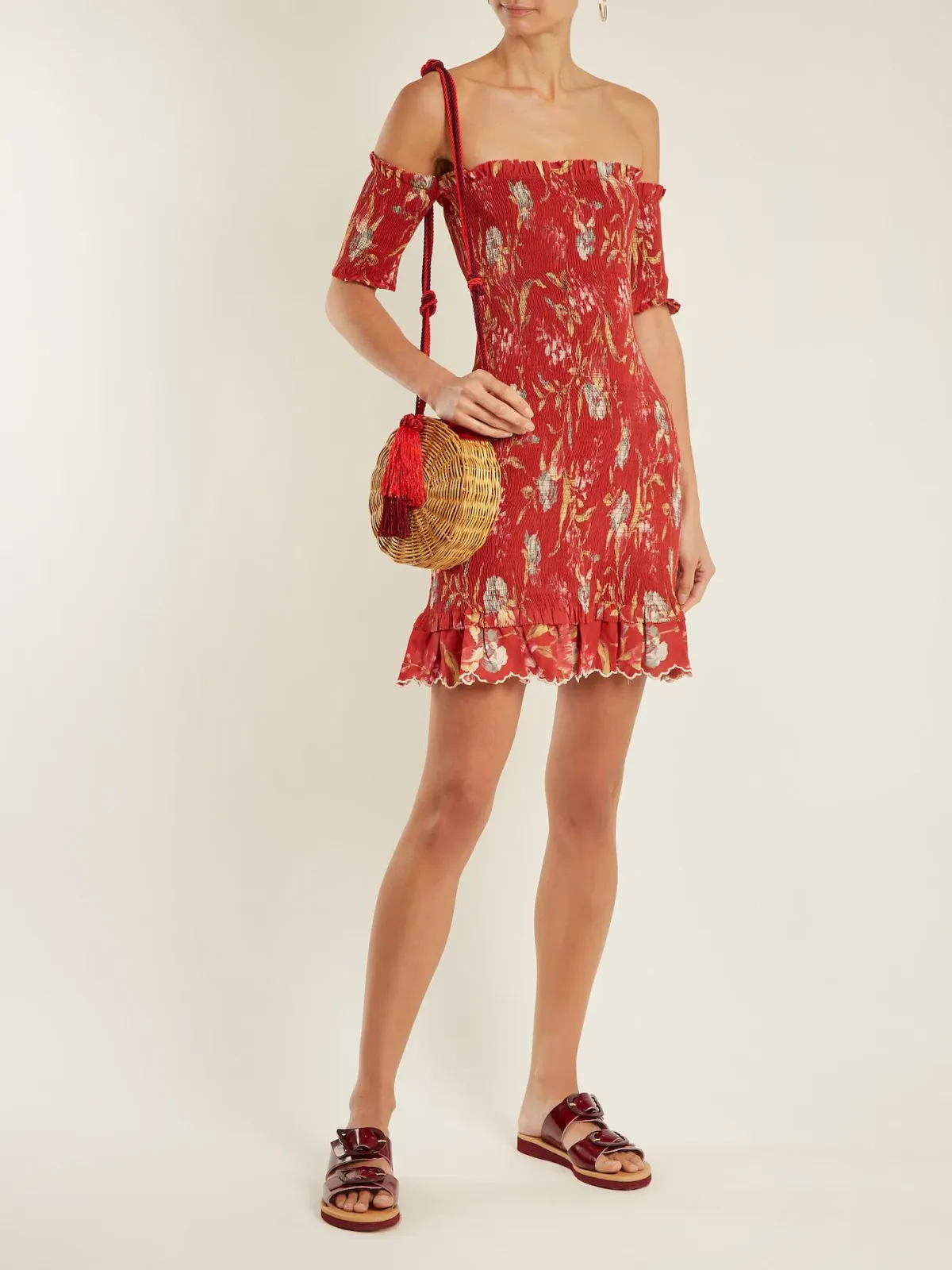 Corsair Shirred Flutter Dress - Image 1