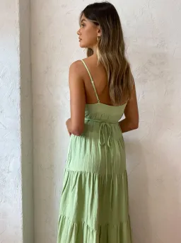 Hansen & Gretel Roberta Dress Green Size 8 for rent on The Volte - image 4