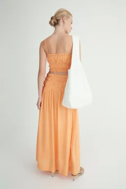 Hansen and Gretel Tina Top and Costello Skirt Set Orange Size 10 for rent on The Volte - image 2