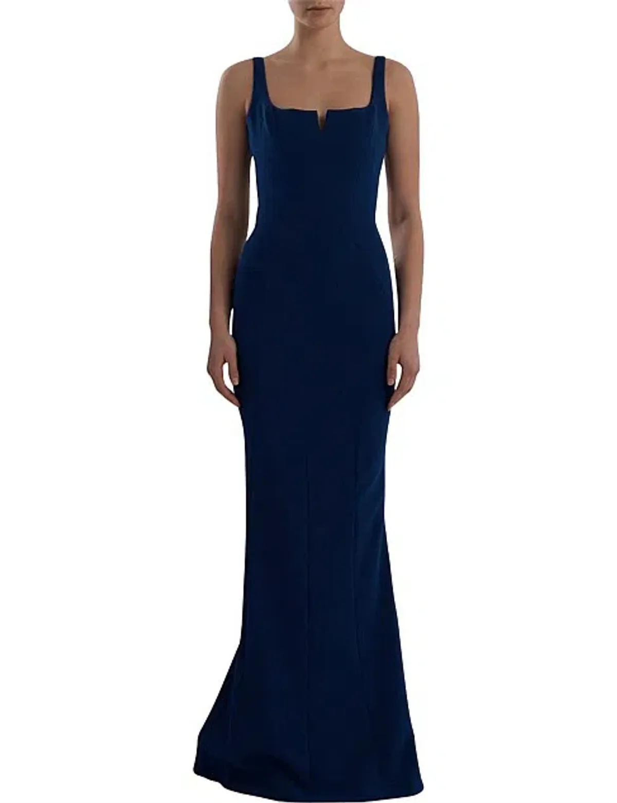 Rachel Gilbert Anneke Gown Blue Size 8 - Image 1