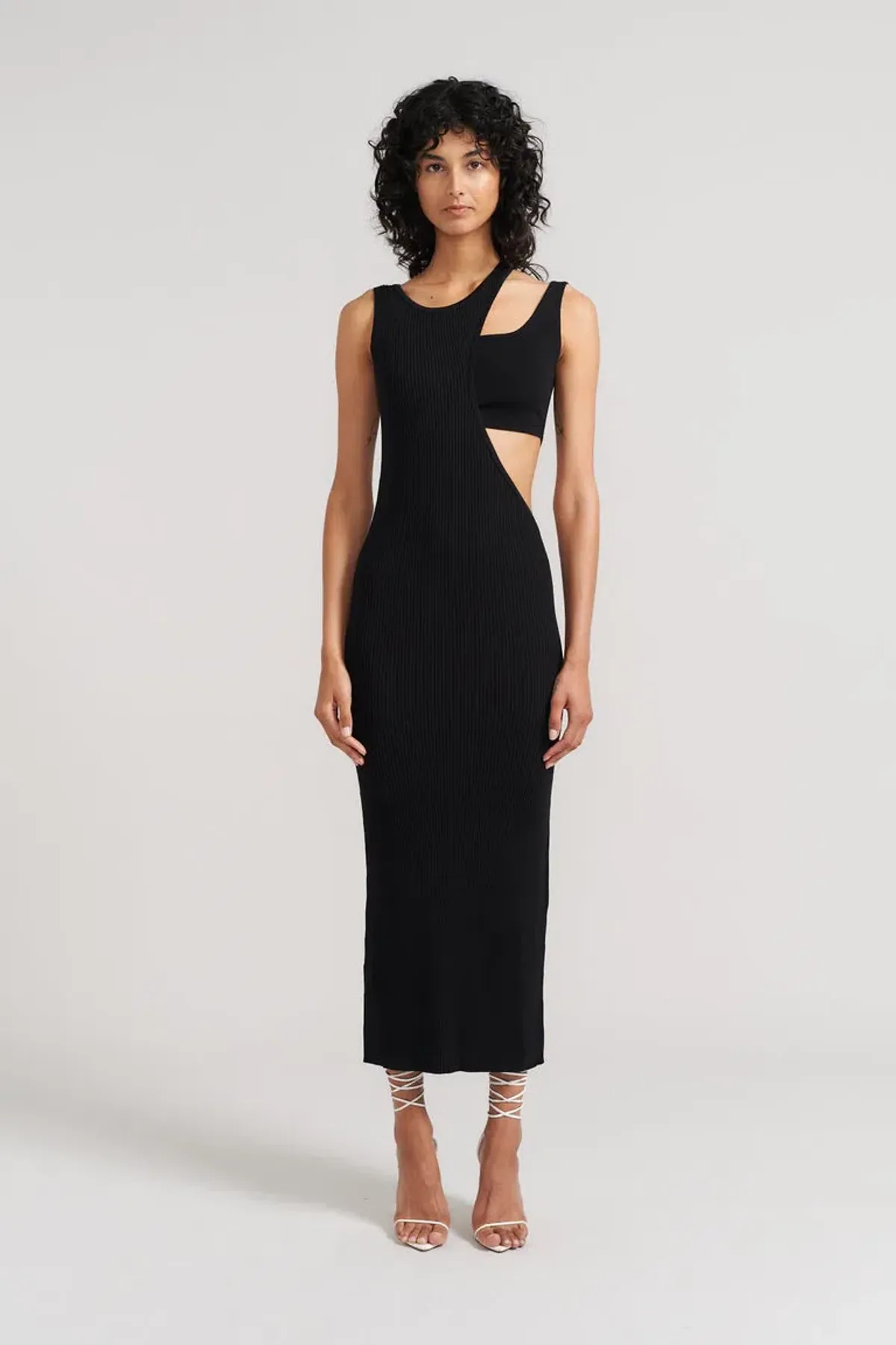 Henne Olympia Dress Black Size 8 - Image 1
