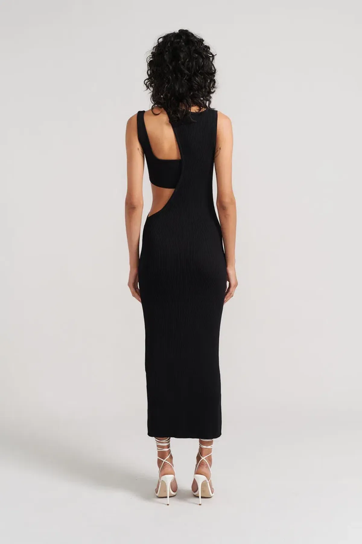 Henne Olympia Dress Black Size 8 - Image 3