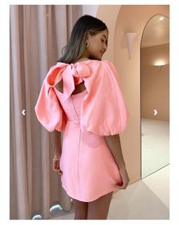 Camilla and Marc Claudia Mini Dress Pink Size 10 for rent on The Volte - image 2