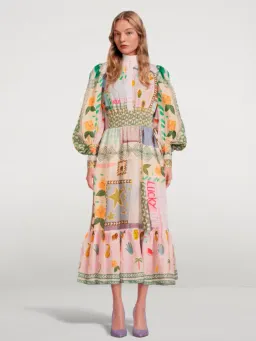 Alemais Emma Gale Shirt Dress Print Size 8 for rent on The Volte - image 1