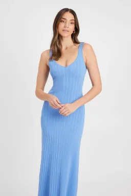 Kookai Stirling Strap Dress Blue Size 10 for rent on The Volte - image 4