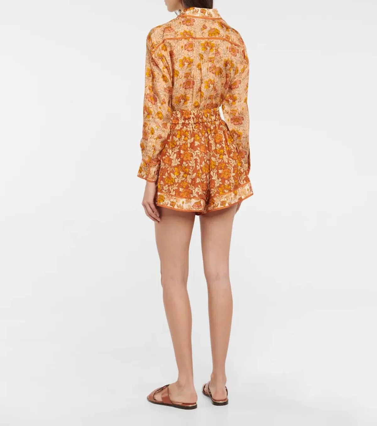 Zimmermann Andie Relaxed Shorts Print Size 0 / AU 8 - Image 2