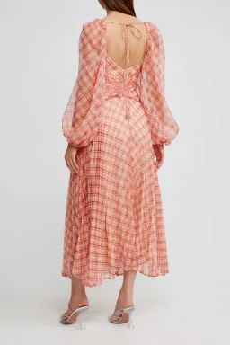 Acler Mattison Dress Peach Size 6 for rent on The Volte - image 3