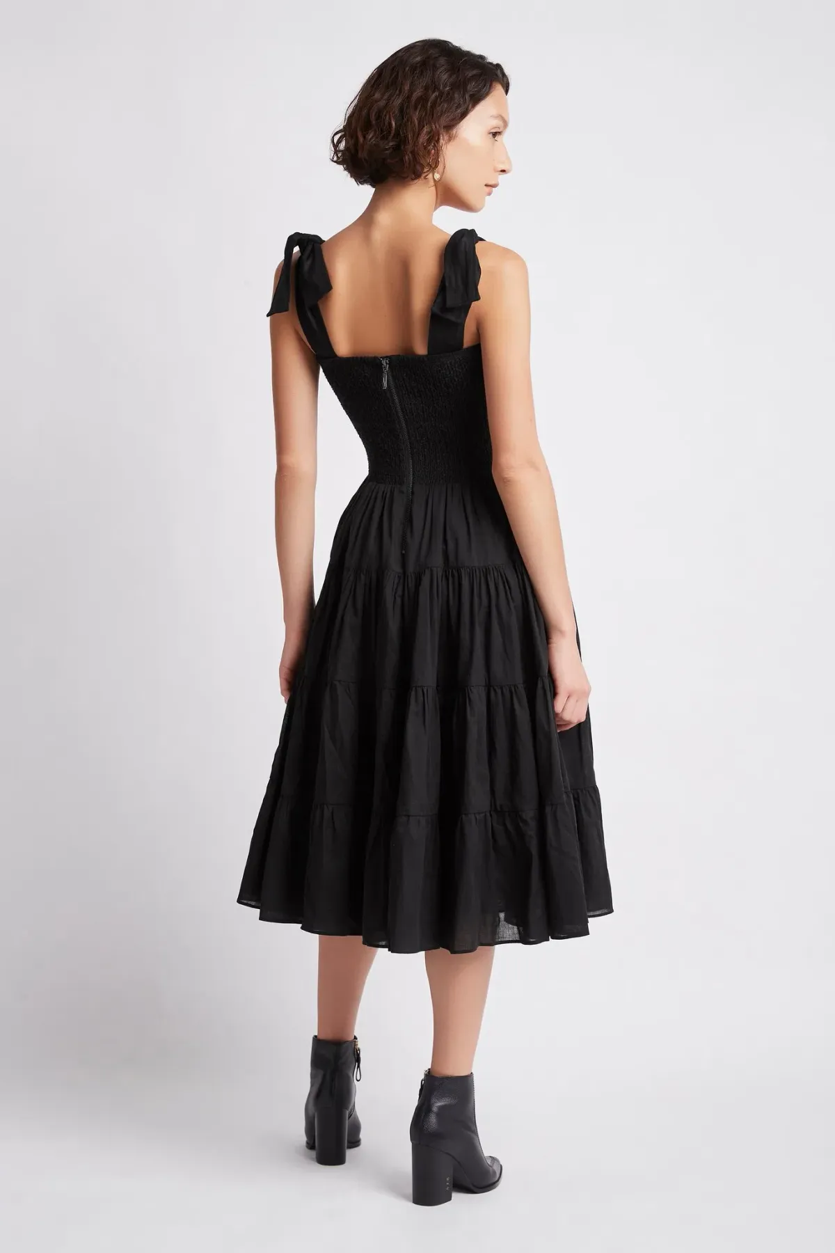 Aje Lagoon Dress Black Size 8 - Image 3