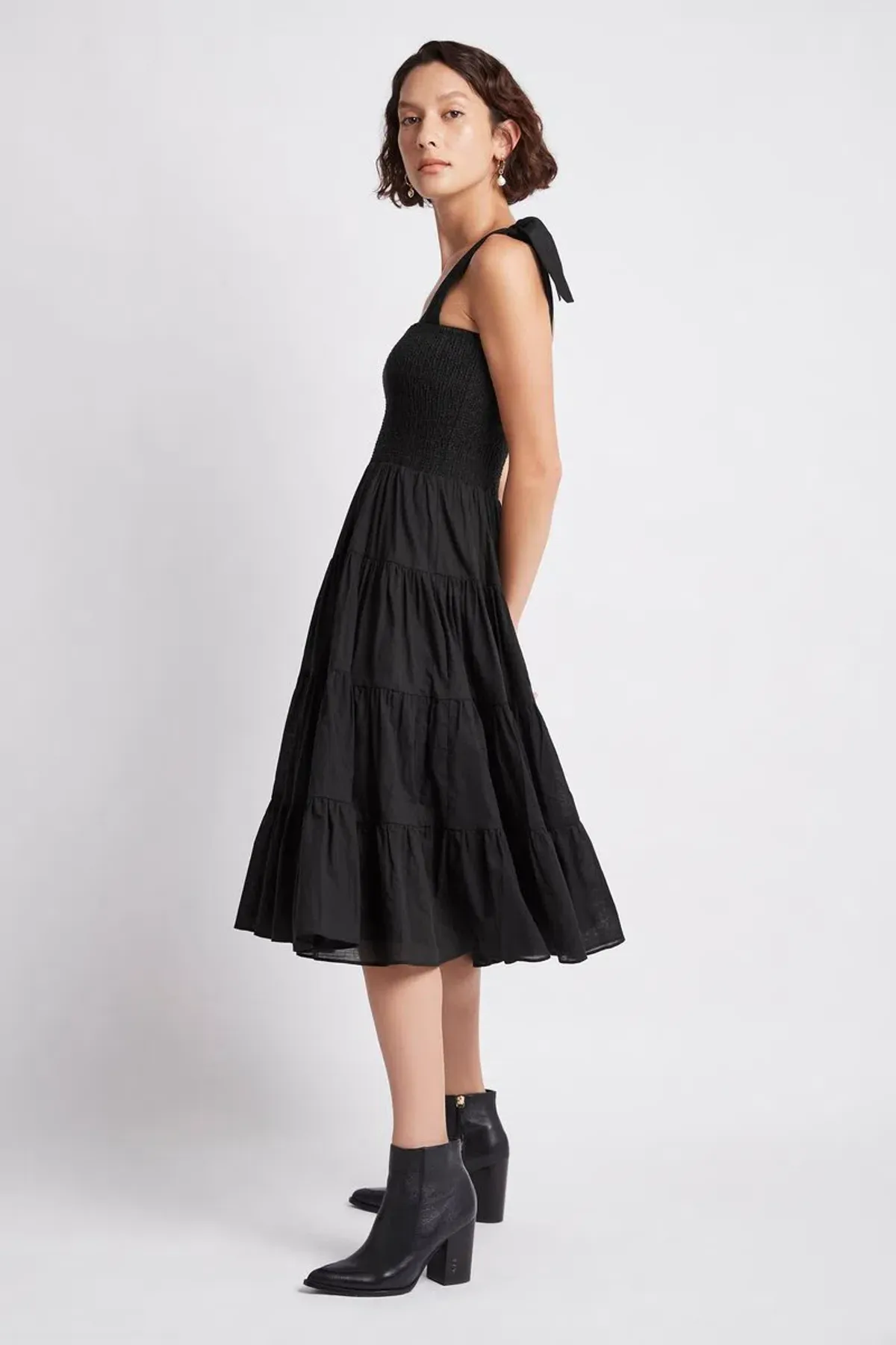 Aje Lagoon Dress Black Size 8 - Image 2