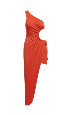 Alamour Antonia Dress Orange Size 8 for rent on The Volte - image 2