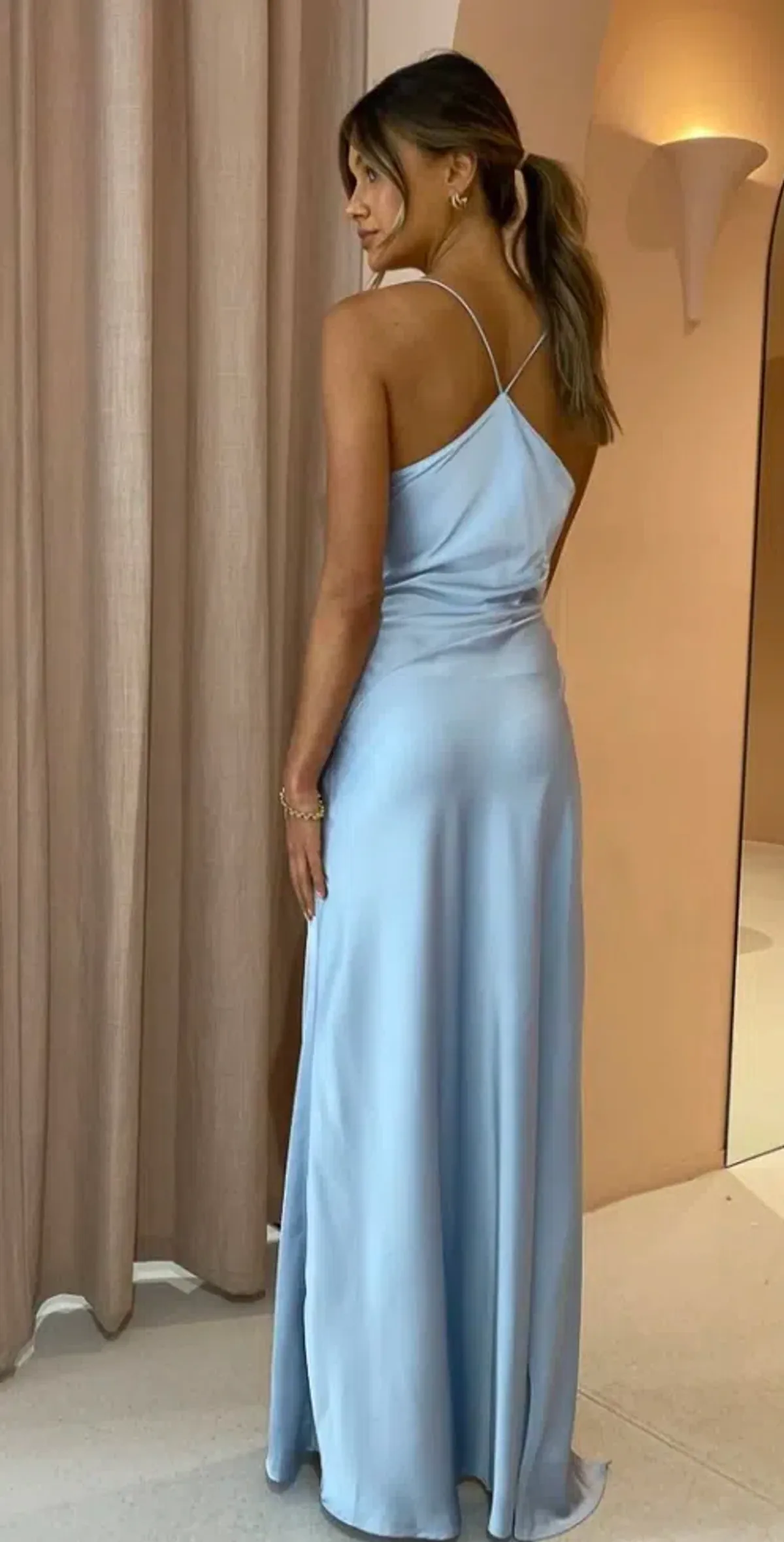 One Fell Swoop Muse Maxi Dress in Carolina Blue Size 8  - Image 4