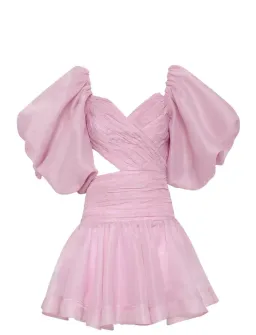 Aje Myriad Cut Out Mini Dress Lilac Purple Size 6 for rent on The Volte - image 6