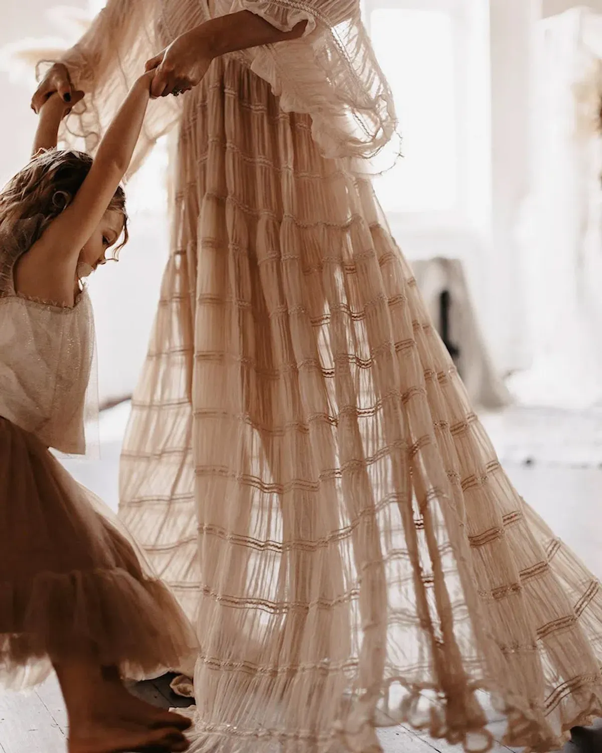 We Are Reclamation Wonderment and Awe Gown Beige One Size Fits Most (Aus 6-16) - Image 22