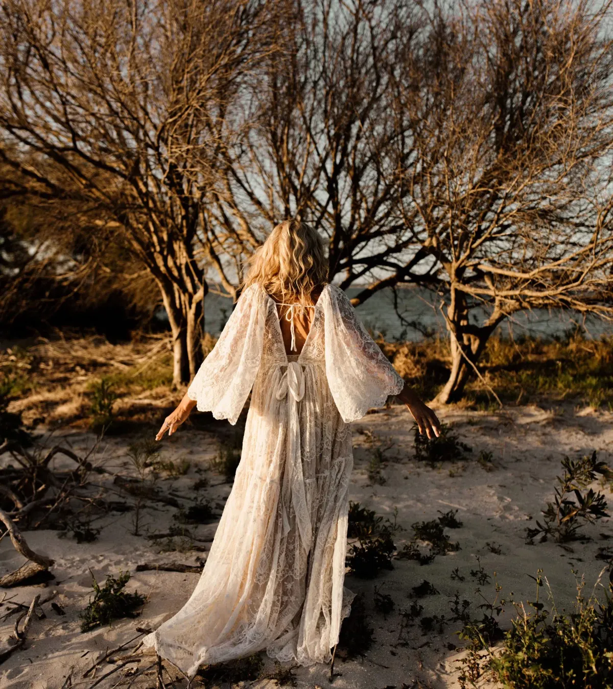 We Are Reclamation Be Love Gown White Size 18 - Image 4