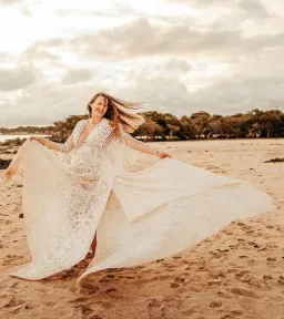 We Are Reclamation 'Bewitched By Boho' Gown White Size 20 for rent on The Volte - image 6