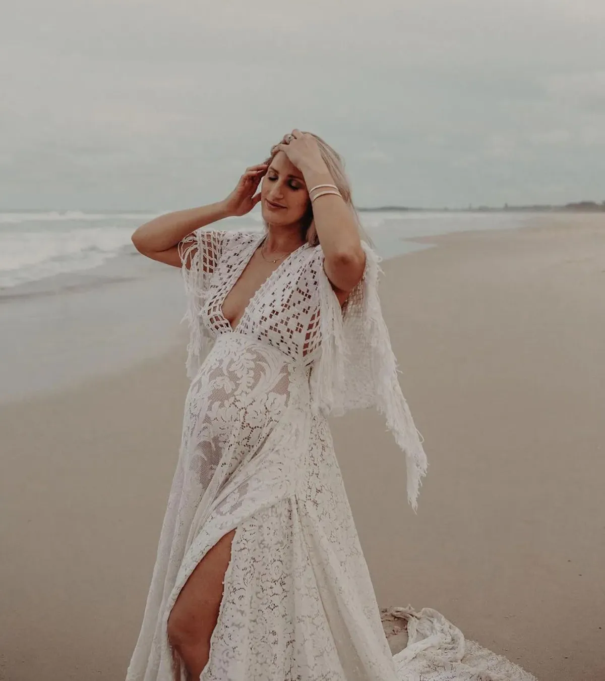 We Are Reclamation 'Bewitched By Boho' Gown White Size 20 - Image 10