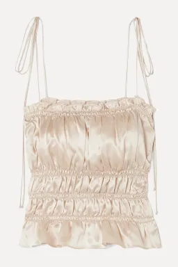 Reformation Viviana Top Cream Size AU 6 for rent on The Volte - image 4