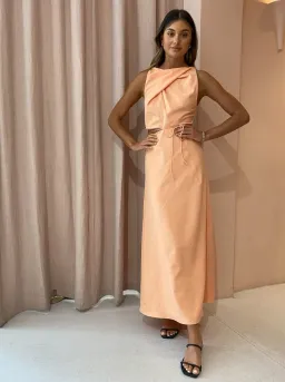 One Fell Swoop Bijoux Maxi Dress Orange Size 8 for rent on The Volte - image 3