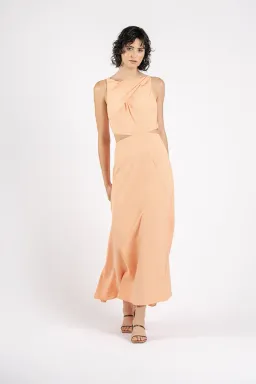 One Fell Swoop Bijoux Maxi Dress Orange Size 8 for rent on The Volte - image 1