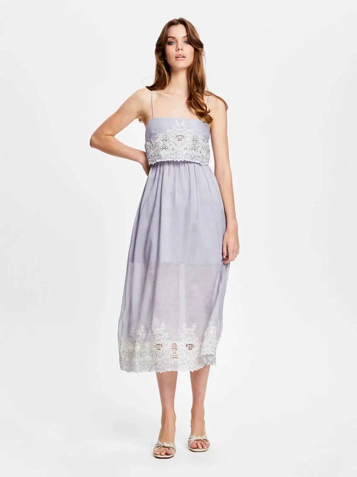 Alice McCall Donatello Midi Dress Purple Size 14 - Image 4