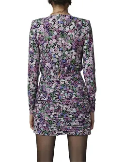 Bec and Bridge Anais Wrap Mini Dress Print Size 8 for rent on The Volte - image 5