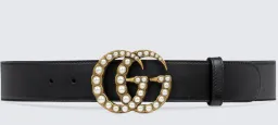 Leather Belt with Pearl Double G for rent on The Volte - image 2