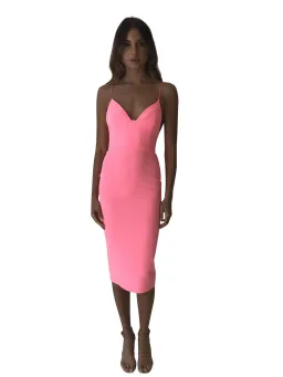 Alex Perry Ivy Dress Pink Size 8 for rent on The Volte - image 1