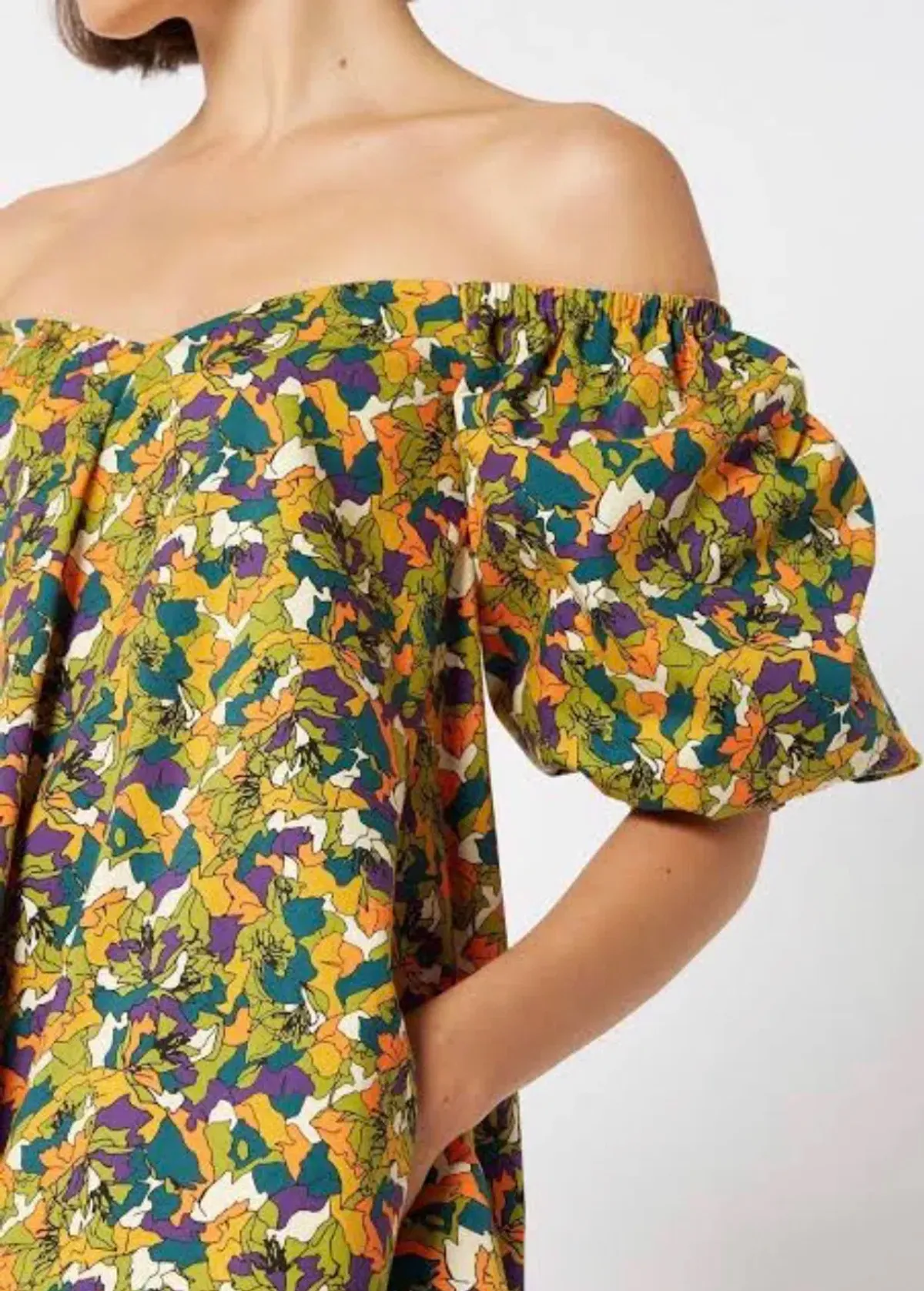 Scanlan Theodore Trapeze Dress Print Size 6 - Image 2