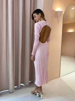 L'idee Soiree Backless Dress Ballet Size 10  for rent on The Volte - image 4