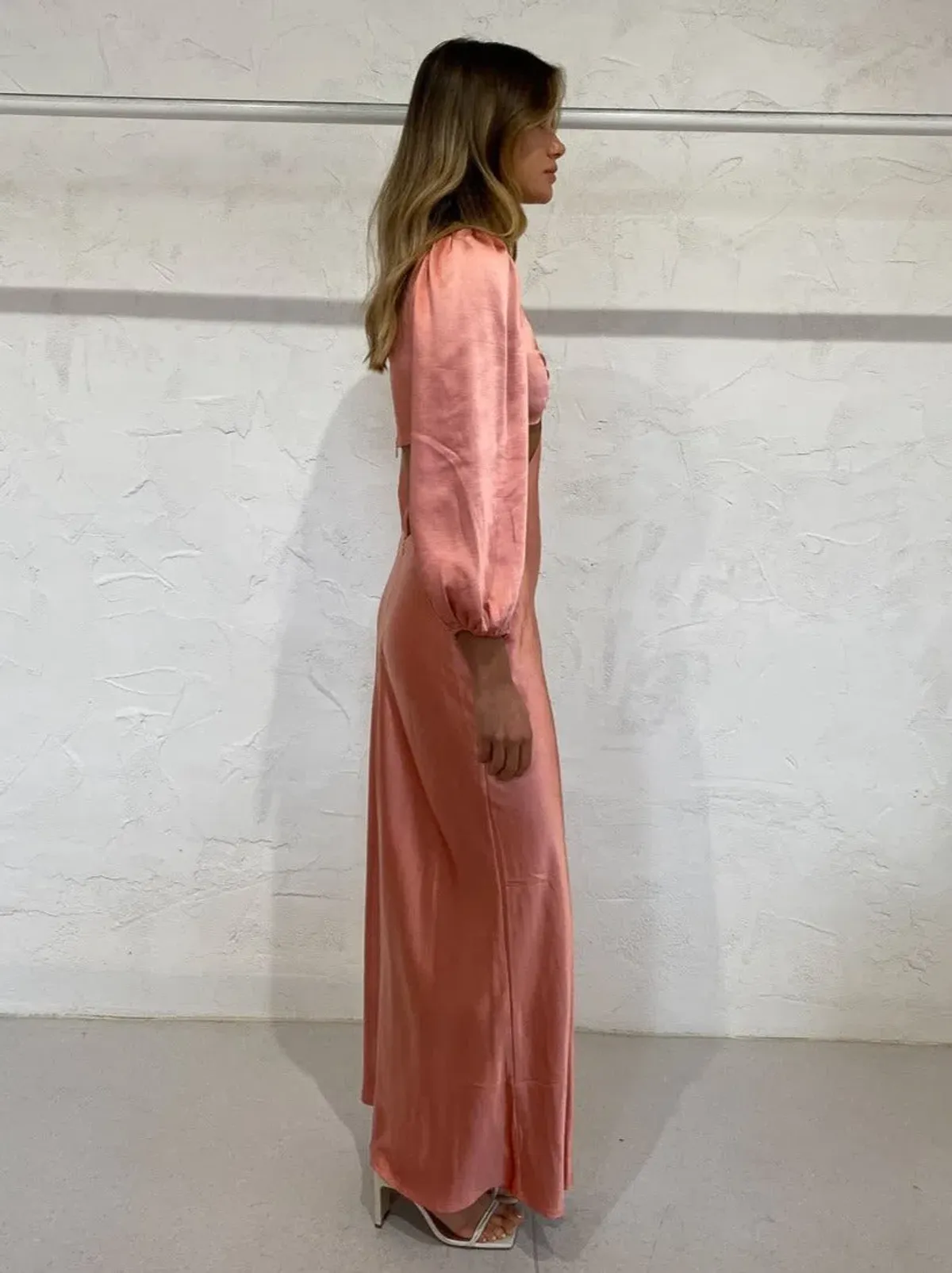 Issy Perfect Stranger Dress Spiced Coral Size 8 - Image 4