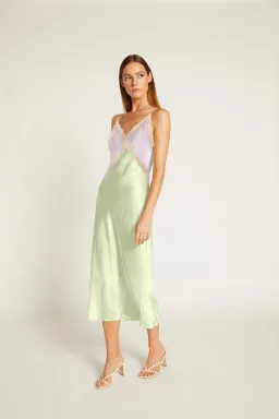 Ginia Sadie Dress Green Size 8 for rent on The Volte - image 1