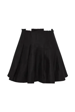Aje Byblos Mini Skirt Black Size 8 for rent on The Volte - image 4