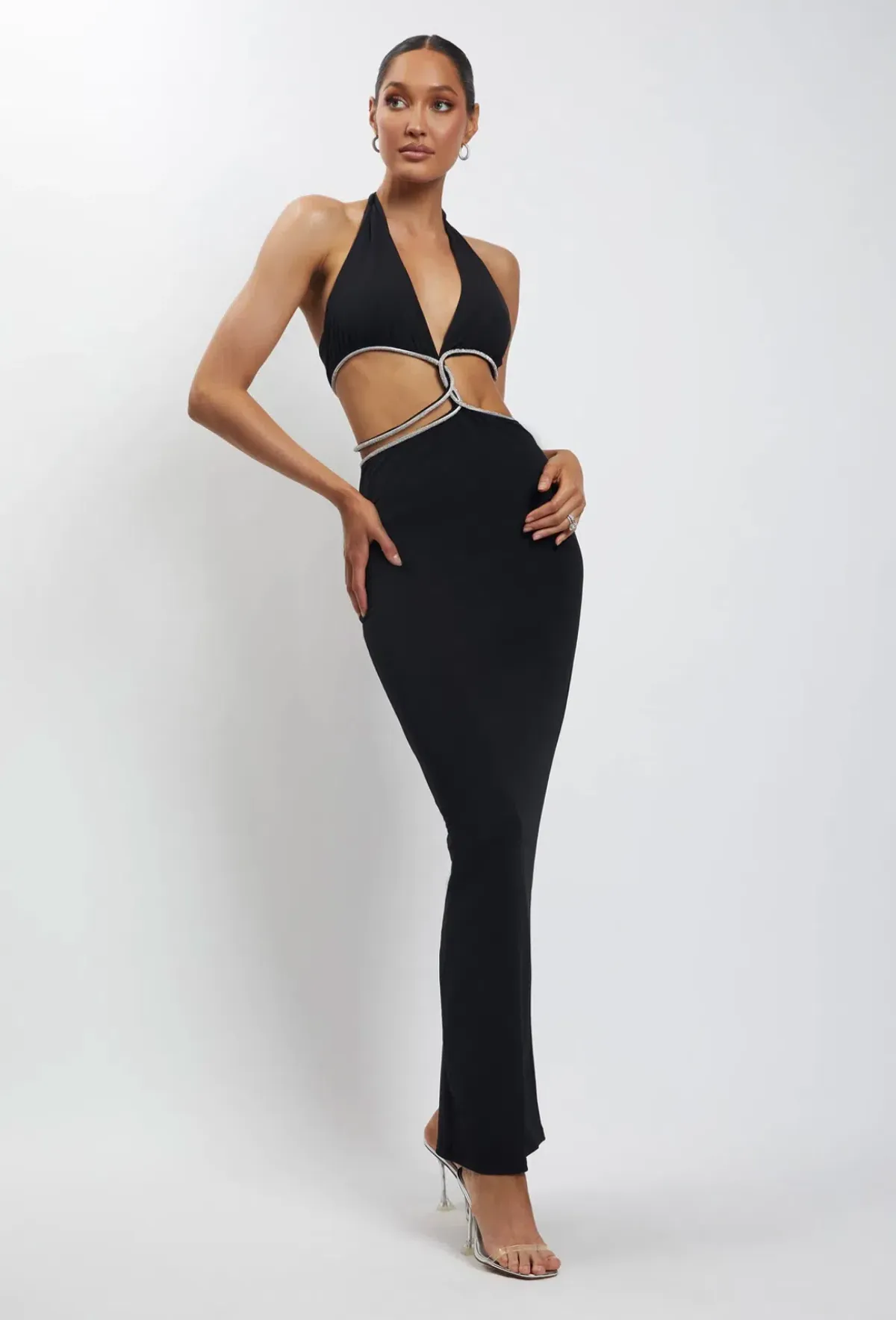 Meshki Nicha Dress Black Size 8 - Image 2